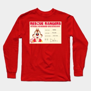 Dale: Rescue Rangers I.D. Long Sleeve T-Shirt